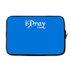 i pray 2 god Laptop sleeve