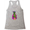 i got a brain Racerback Tank