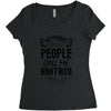 My Favorite People Call Me Brother Women's Triblend Scoop T-shirt