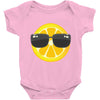 Lemon with Glasses Baby Bodysuit