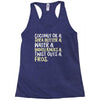 natural queens rock Racerback Tank