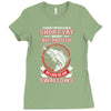 Funny fishing Ladies Fitted T-Shirt