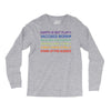 earth is not flat Long Sleeve Shirts