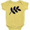 daun hitam Baby Bodysuit