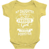 My Daughter Is Totally My Most Favorite Girl Baby Onesie