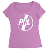 pil public image limited ltd Women's Triblend Scoop T-shirt