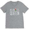 melanated queen V-Neck Tee