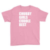 chubby girls cuddle best Youth Tee