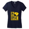 lithuania europe home Women's V-Neck T-Shirt