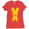 jake paul x yellow Ladies Fitted T-Shirt
