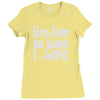 hip hop is how i live Ladies Fitted T-Shirt