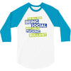 im all for being social but this is fucking bullshit 3/4 Sleeve Shirt