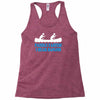 paddle faster i hear banjos Racerback Tank
