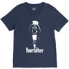 funny stars wars godfather parody yourfather mens V-Neck Tee
