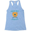 police dept Racerback Tank