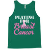 playing for breast cancer Tank Top