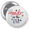 4th of July Pin-back button