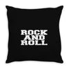 rock and roll funny Throw Pillow