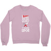 i bake because punching people is frowned upon Crewneck Sweatshirt