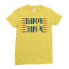 happy july 4th Ladies Fitted T-Shirt