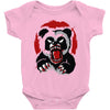 angry panda Baby Bodysuit