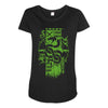 snake crest Maternity Scoop Neck T-shirt