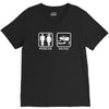 drifting   problem solved mens funny V-Neck Tee