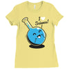 i heart science Ladies Fitted T-Shirt