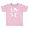 horse love Toddler T-shirt