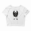 Black Bear Metal Crop Top