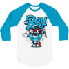 mr.blu ray 3/4 Sleeve Shirt