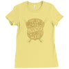 this girl is made of gun powder and lead Ladies Fitted T-Shirt