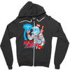 dolphin lundgren Zipper Hoodie