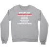 Smartass January Girl Crewneck Sweatshirt