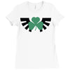 zelda logo treffle trois feuilles Ladies Fitted T-Shirt