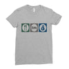 eat sleep money Ladies Fitted T-Shirt
