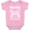 May Girls Are Sunshine Mixed With A Little Hurricane Baby Bodysuit