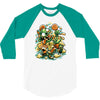 mommy!!! my candy is stolen by zombie 3/4 Sleeve Shirt