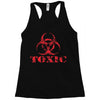 toxic biohazard Racerback Tank