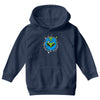 oiseau en colere Youth Hoodie