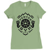 pewter gym Ladies Fitted T-Shirt
