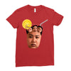 Kim Jong Un Ice T Ladies Fitted T-Shirt