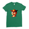 brid funny logo Ladies Fitted T-Shirt