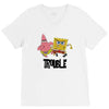 Trouble V-Neck Tee