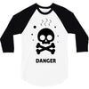 danger 3/4 Sleeve Shirt