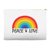 Peace &amp; Love Accessory Pouches