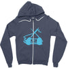 knit happens Zipper Hoodie
