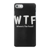 wtf where's the food iPhone 7 Case