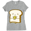 bread and butter Ladies Fitted T-Shirt