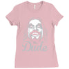 the dude, Ladies Fitted T-Shirt